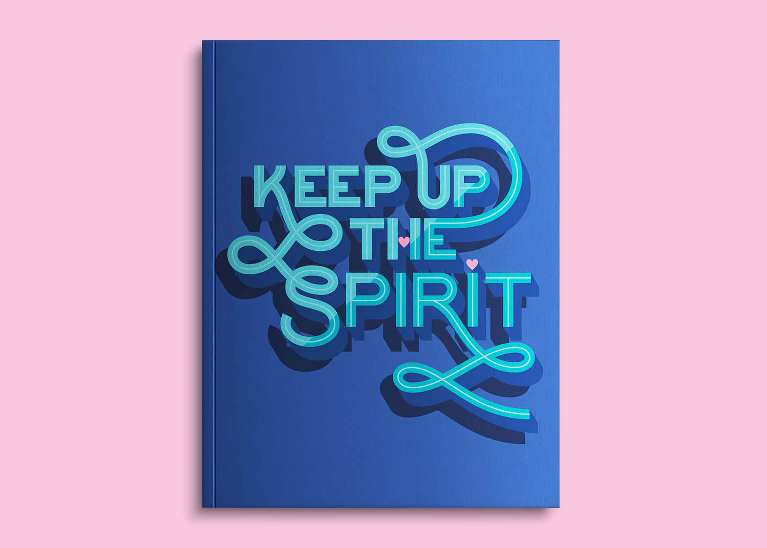 Lettering exercise book