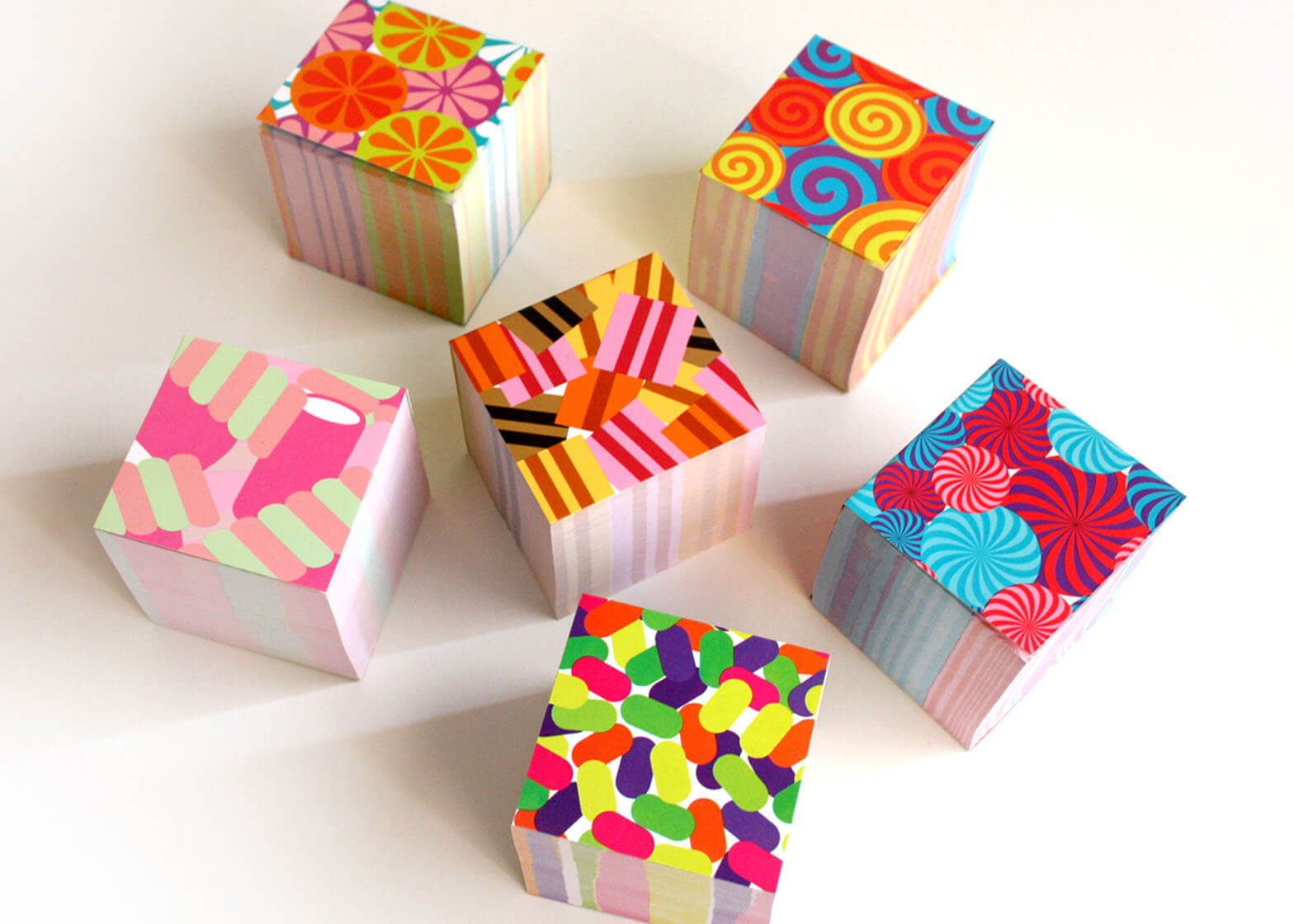 Memo cubes
